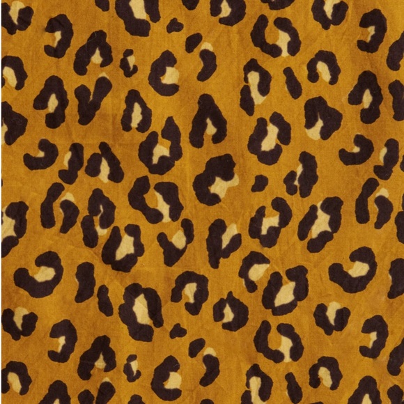 Printfresh NWT First Impressions dress Safari Sunset lounging leopard XL cotton - Picture 2 of 10